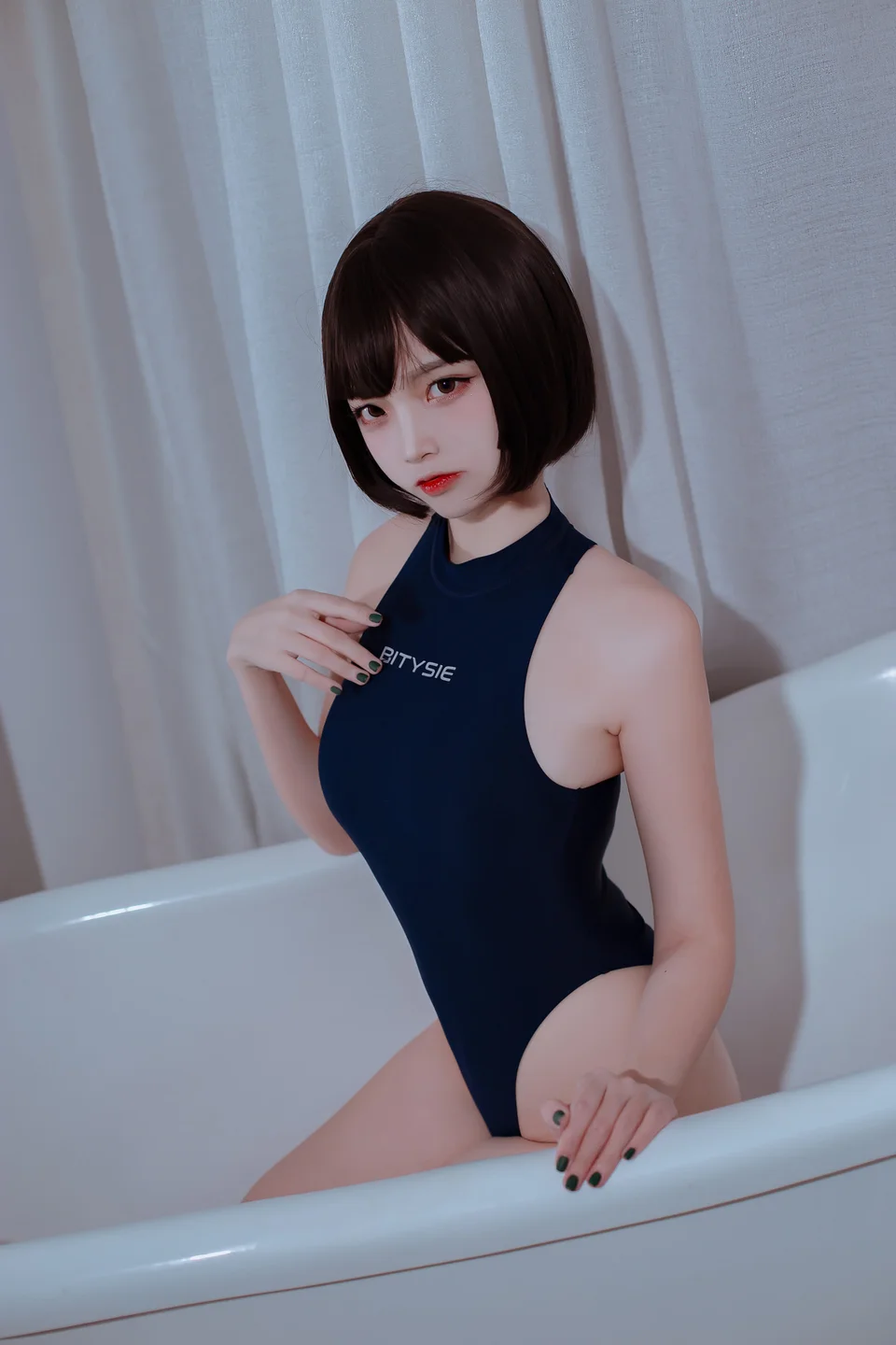 二佐Nisa - 私房竞泳 [40P-430MB] tg@simisebaisi 【丝足阁】032.webp